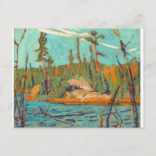 Carte Postale J. E. H. Jackson Moose Island Algoma Peinture