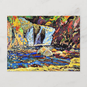Carte Postale J.E.H. MacDonald - Croquis de Little Falls, 1918