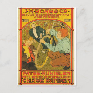 Carte Postale J.M Boas & Co. Bicycles