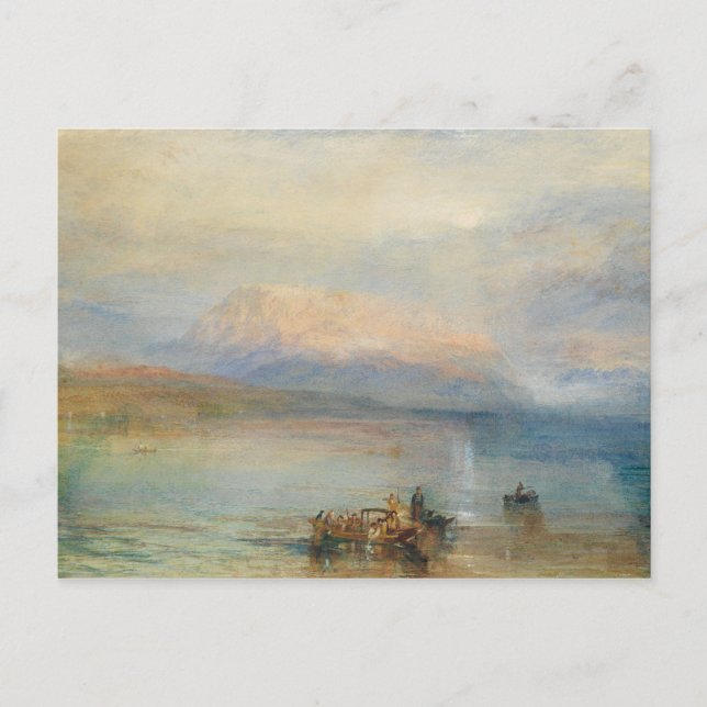 Carte Postale J. M. W. Turner - The Red Rigi (Devant)