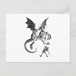 Carte Postale Jabberwocky