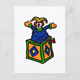 Carte Postale Jack dans la boîte