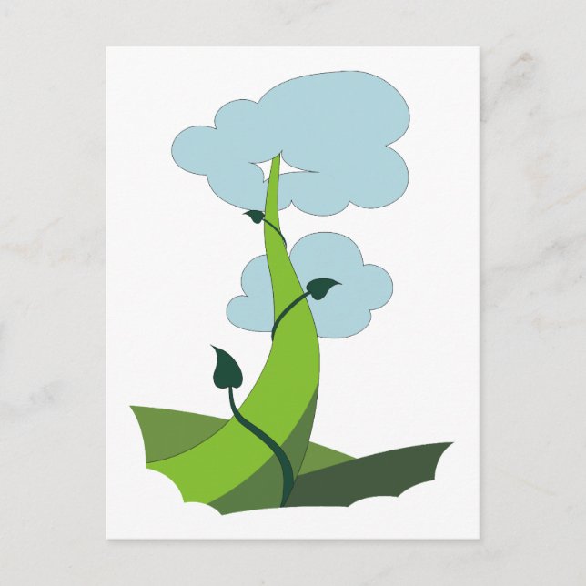 Carte Postale Jack et le Beanstalk (Devant)