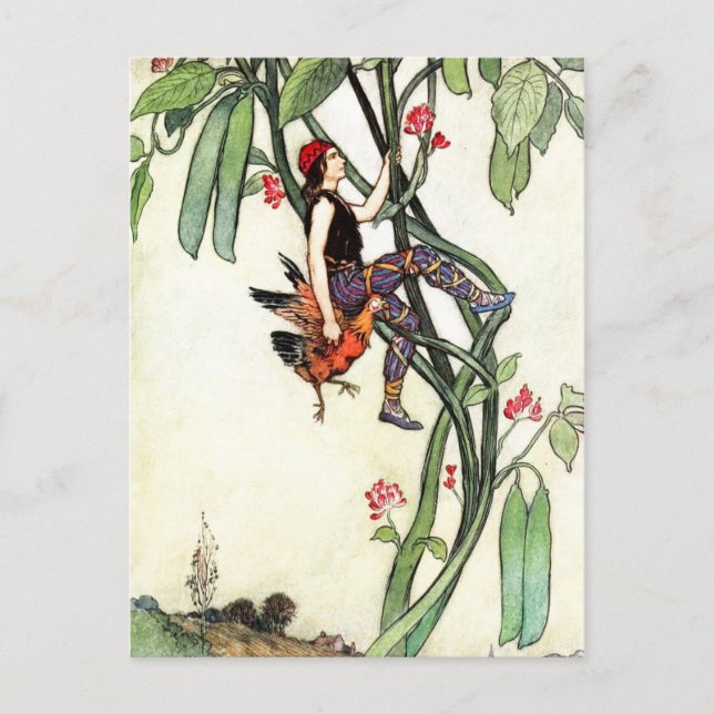 Carte Postale Jack et le Beanstalk (Devant)