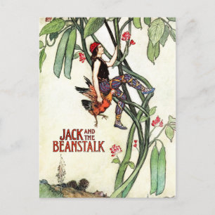 Carte Postale Jack et le Beanstalk