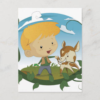 Carte Postale Jack et le Beanstalk