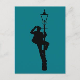 Carte Postale Jack le Lamplighter Silhouette