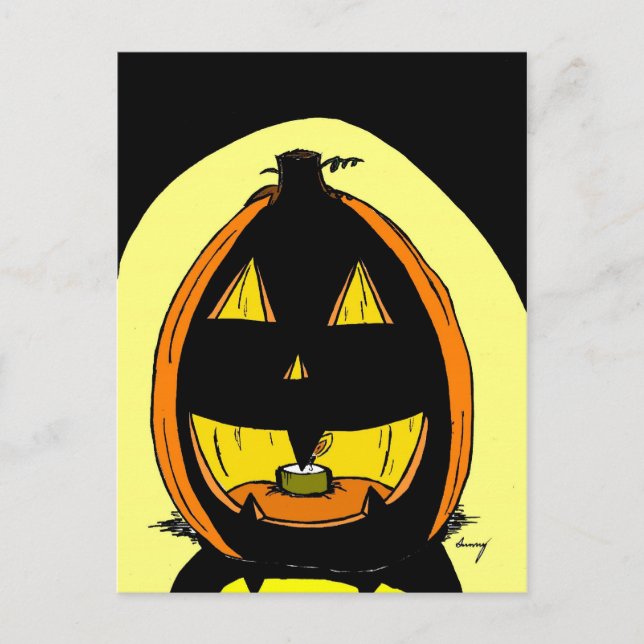 Carte postale Jack o' Lantern (Devant)