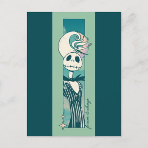 Carte Postale Jack Skellington et Zero - Forever & Always