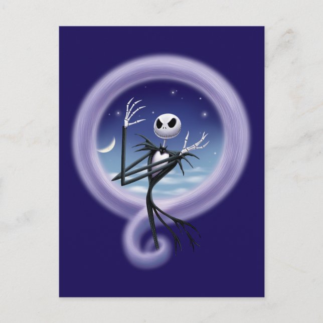Carte Postale Jack Skellington | Grin and Share It (Devant)