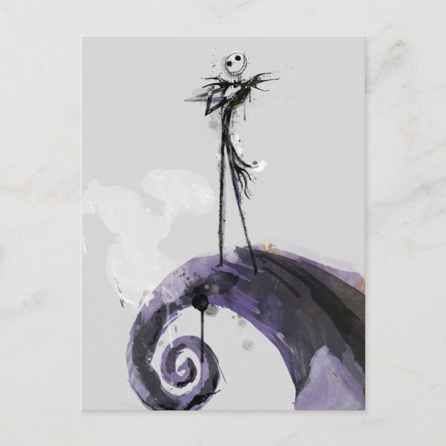 Carte Postale Jack Skellington | Jack est de retour (Devant)