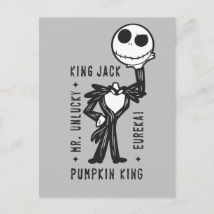 Carte Postale Jack Skellington   M. Unchance