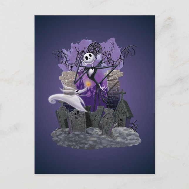 Carte Postale Jack Skellington | N'est-ce pas merveilleux ? (Devant)