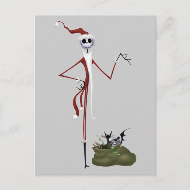 Carte Postale Jack Skellington | Sandy Claws (Devant)