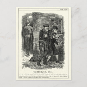 Carte Postale Jack the Ripper - Whitechapel, 1888