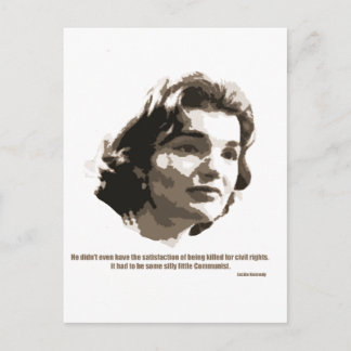 Carte Postale jackie Kennedy