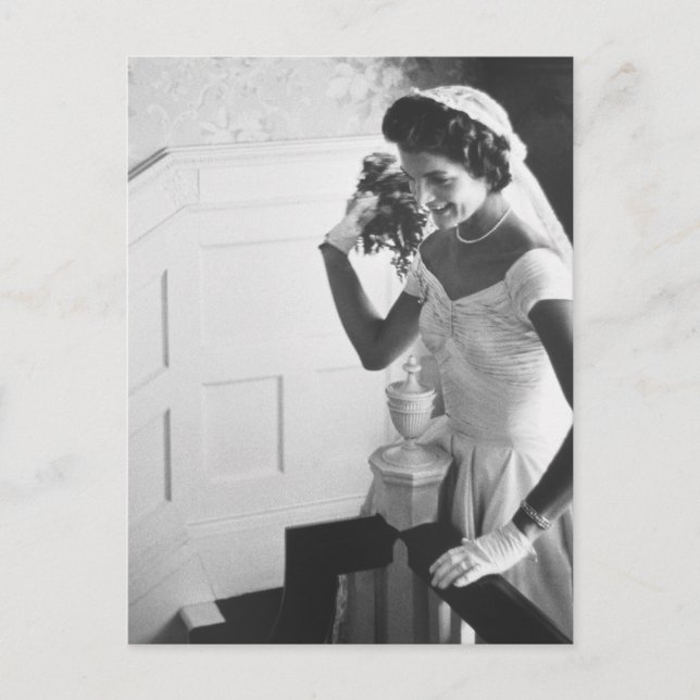 Carte Postale Jackie Kennedy, 1953 (Devant)