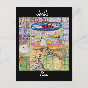Carte Postale Jack's Bar, ou "Celui qui n'a pas disparu"