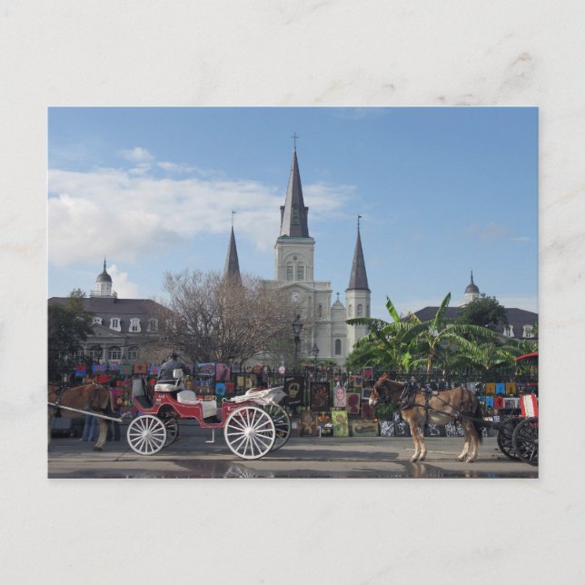 Carte postale Jackson Carré-Nouvelle-Orléans (Devant)
