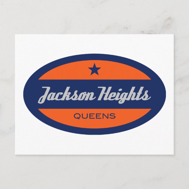 Carte Postale Jackson Heights (Devant)