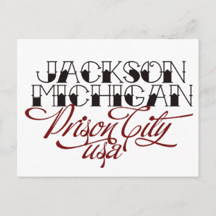 Carte Postale Jackson Michigan
