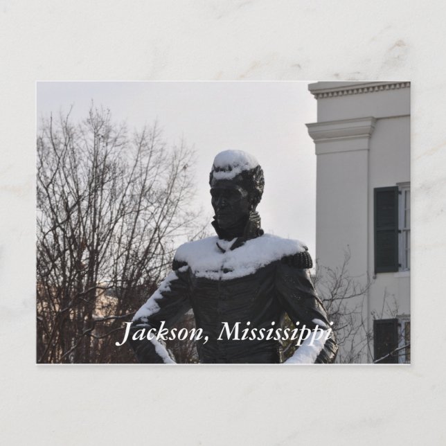 Carte Postale Jackson, Mississippi (Devant)