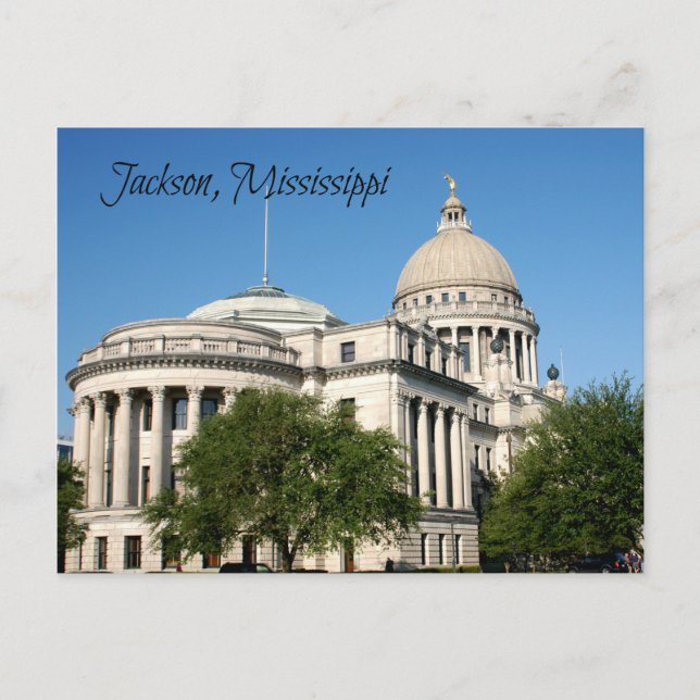 Carte Postale Jackson, MS (Devant)