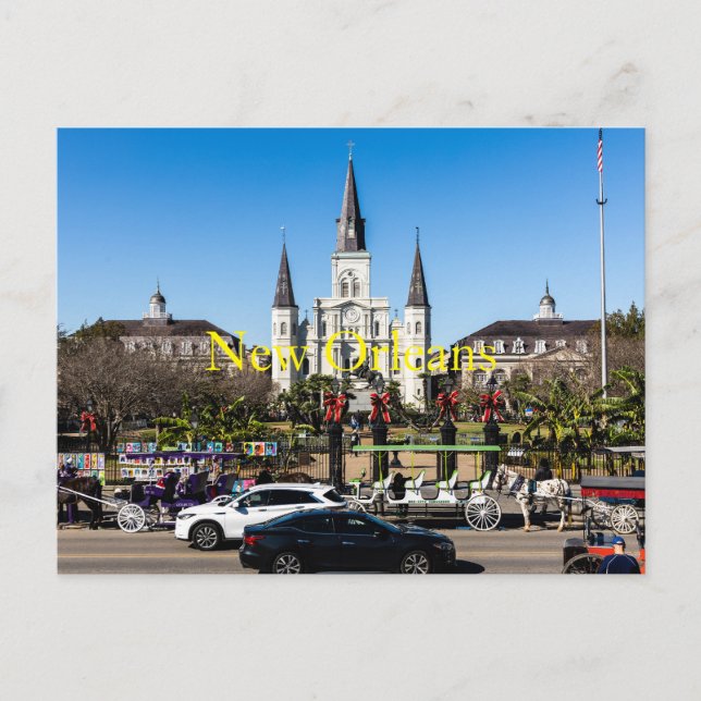 Carte Postale Jackson Square  (Devant)