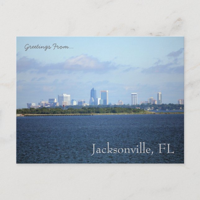 Carte postale Jacksonville, Floride (Devant)
