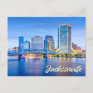 Carte Postale Jacksonville, Floride, États-Unis
