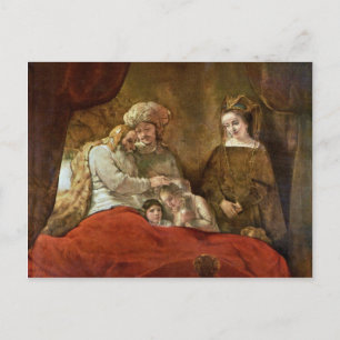 Carte Postale Jacob Bénissant Les Fils De Joseph