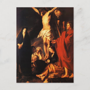 Carte Postale Jacob Jordaens - Christ en croix
