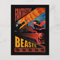 Jacob Kowalski Fantastic Beasts Affiche Vintage