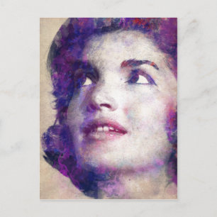 Carte Postale Jacqueline Kennedy Onassis