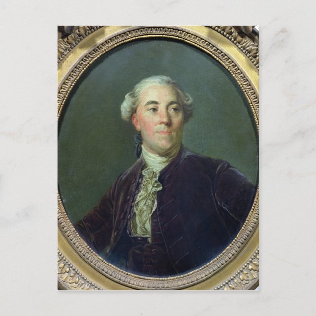 Carte Postale Jacques Necker c.1781 (Devant)