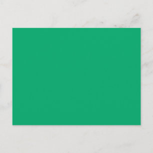 Carte Postale Jade High End Solid Coloré
