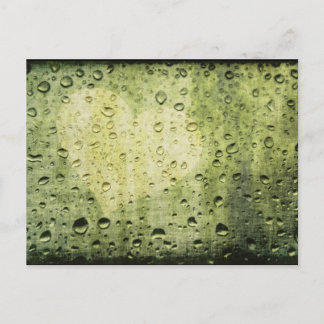 Carte Postale j'adore la pluie
