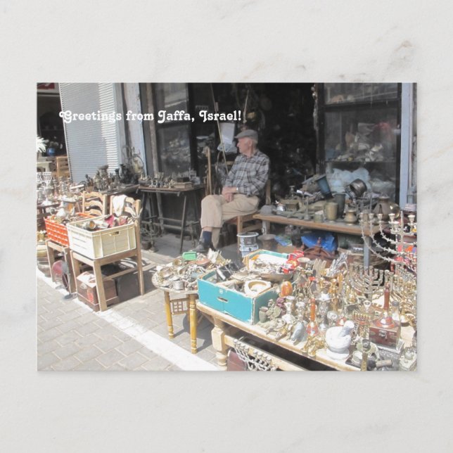 Carte postale Jaffa Flea Market (Devant)