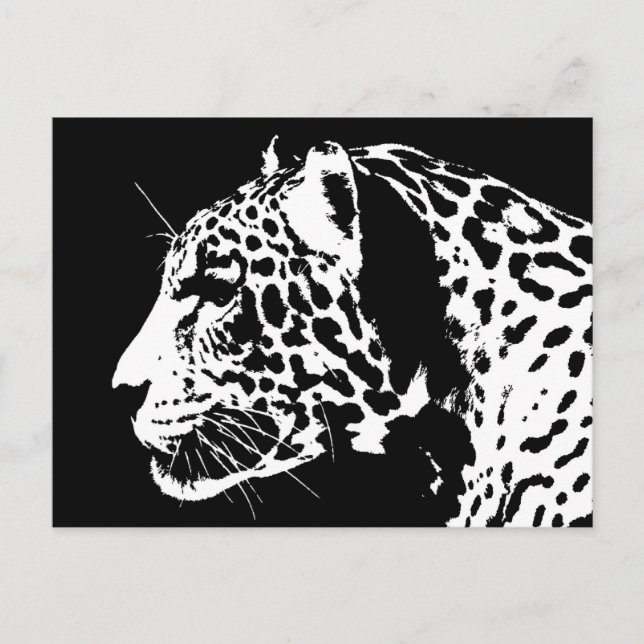 Carte Postale Jaguar (Devant)