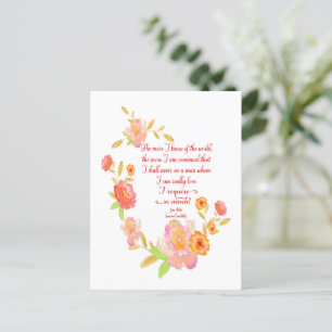 Carte Postale J'Ai Besoin D'Un Devis De Sens Et De Sensibilité