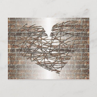 Carte Postale J'ai construit un mur autour de mon coeur