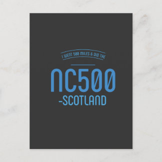 Carte Postale j'ai fait 500 nc500 miles T-Shirt