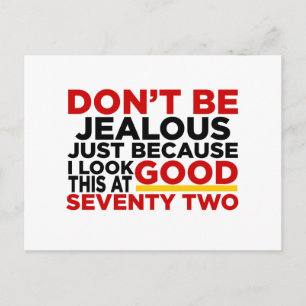 Carte Postale J'Ai L'Air Bon À 72 Designs Anniversaires