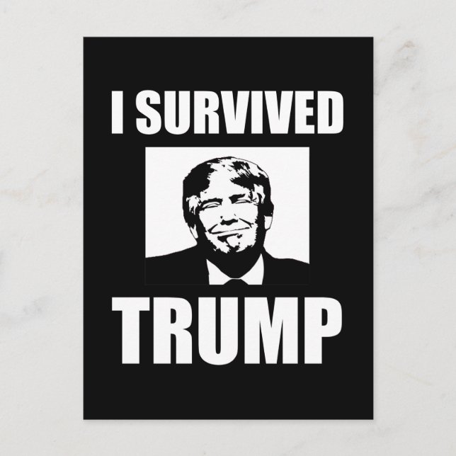 Carte Postale J'ai survécu aux élections anti-Trump de 2020 de T (Devant)