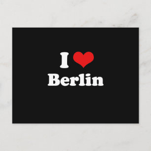 CARTE POSTALE J'AIME BERLIN