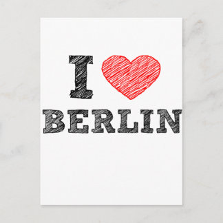 Carte Postale J'aime Berlin