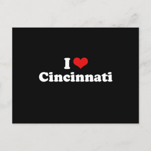 CARTE POSTALE J'AIME CINCINNATI