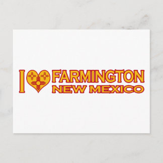 Carte Postale J'Aime Farmington, NM