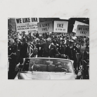 Carte Postale J'Aime Ike Dwight D. Campagne Eisenhower