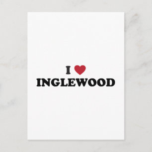 Carte Postale J'aime Inglewood Californie